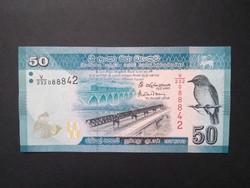Sri Lanka 50 Rupees 2016 UNC-