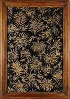 Interesting Unique Framed Glass Painting 51 x 36 cm