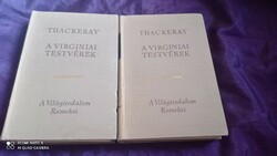 Masterpieces of World Literature: Thackeray: The Virginia Brothers Fiction Book