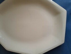 Fehér  tányér asztalközép