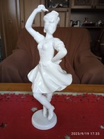 Hollóházi Csárdás királynő fehér porcelán