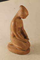 Béla Kucs terracotta nude statue 937
