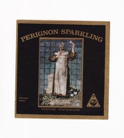 Perignon sparkling method champagne label