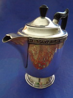 100-éves ezüstözött, teás - kávés kanna, klasszikus fazonnal