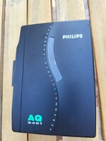 Retro Philips AQ6401 Walkman_sétáló, kazettás magnó