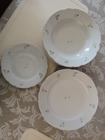 Reinecke német porcelán tányérok