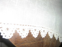 Vintage style crochet lacy stained glass curtain