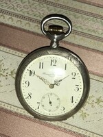 Brauswetter  János szegedi órás cég által gyártott és forgalmazott ezüst zsebóra