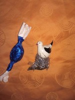 Christmas tree decoration - clip-on bird (chick) 2.