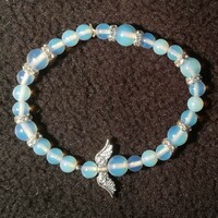 Angel bracelet - opal (18.5cm)