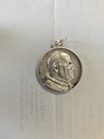 XXIII johaness  pápa ezüst medál.