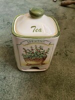 Porcelán teafilter tartó adagoló