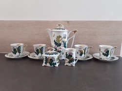 4-person tea set by hólloháza designed by Lilla Duray marked vsqp