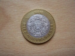 Mexiko 10 Pesos 1993 N$   ezüst közép