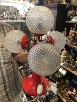 Vintage space age table lamp with glass balls, 60 cm