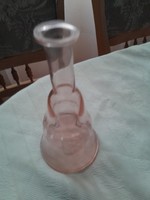 Rozsaszin üveg antik