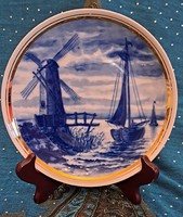 Nautical porcelain decorative plate, wall plate 2 (l4158)