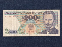 Poland 200 zloty banknote 1982 (id80448)