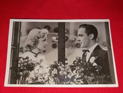 Antique 1942 Goll bea and Gyula Benkő portrait postcard in beautiful collector's condition