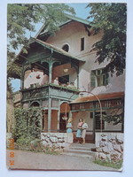 Régi képeslap:  Nyíregyháza-Sóstó, Fürdő-lak