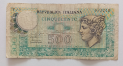 500 (olasz) líra