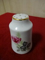 Alföldi porcelain, salt shaker with rose pattern, height 9 cm. Jokai.