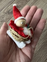 Santa Claus in sleigh Christmas tree decoration