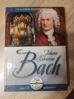 VILÁGHÍRES ZENESZERZŐK Johann Sebastian BachKÖNYV+CD ÚJ