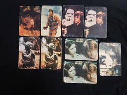 Retro Star Wars Csillagok Háborúja memória kártya 9 lap.