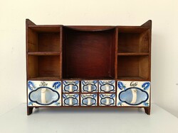 Antique Wall Porcelain Spice Jar Kitchen Tool Spice Storage Set 787 7792