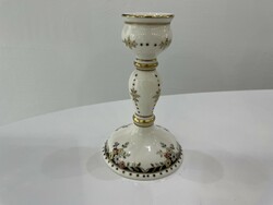Porcelain candle holder with Zsolnay sissy pattern