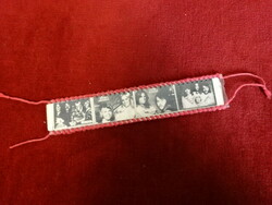 Retro bookmark from the 70s, length 18 cm. Abba with pictures. Jokai.