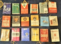 Retro magyar cigaretta bontatlan dobozok