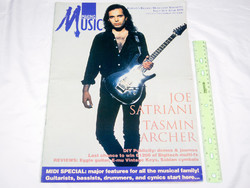 Making Music magazin 93/4 Joe Satriani Tasmin Archer Duane Eddy Frank Black