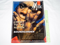 Making music magazine 94/5 credit to the nation soundgarden nigel hitchcock kurt cobain