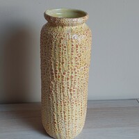 Ritka gyűjtői Bán Károly kerámia váza 32 cm