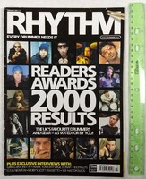 Rhythm magazine 01/2 scott frasetto virgil donati frank tontoh phil rudd colin newton