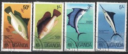 Uganda 0002 Mi 149-152    1,70 Euró