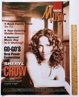 Making music magazine 95/6 sheryl crow go-go's new power generation radiohead dylan