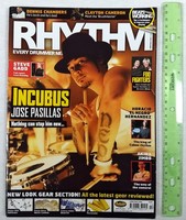 Rhythm magazine 02/Christmas incubus steve gadd foo fighters akira jimbo