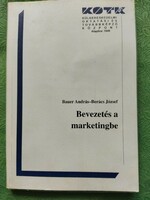 Közgazdaságtan I-II tankönyvek, Bevezetés a marketingbe 3 db könyv egyben