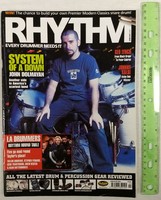 Rhythm magazine 02/6 system of a down ged lynch kalsi tucker dolmayan