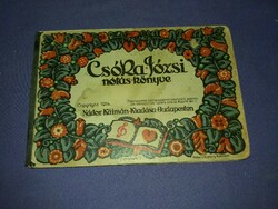 Józsi Csóka's ( 1871 - 1921 ) music book forgotten notes in beautiful condition published by paladin Kalmán