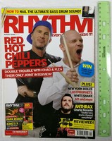 Rhythm magazine 06/8 red hot chili peppers new york dolls whitesnake anthrax afi