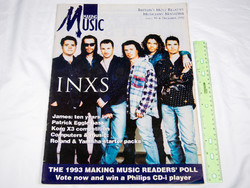 Making Music magazin 93/12 INXS Frank Black Dada James Pearl Jam REM Pulp