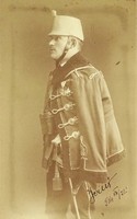 1O616 Régi szépen keretezett katona portré fotográfia MERKADO KECSKEMÉT 1914