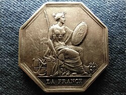 France fire insurance 1837 .900 Silver medal 20g 36mm (id65248)