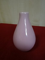 Magyar mázas kerámia váza, magassága 10 cm. Jókai.