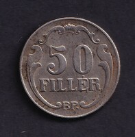 50 Fillér 1940 BP.