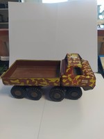 Old Russian metal toy truck